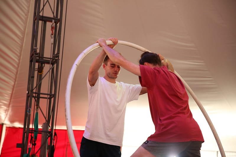 Cyr Wheel Workshop mit Oscar Kaufmann