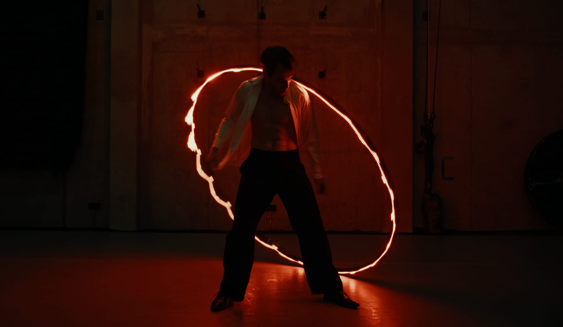Oscar im LED Wheel