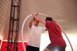 Cyr Wheel Workshop mit Oscar Kaufmann