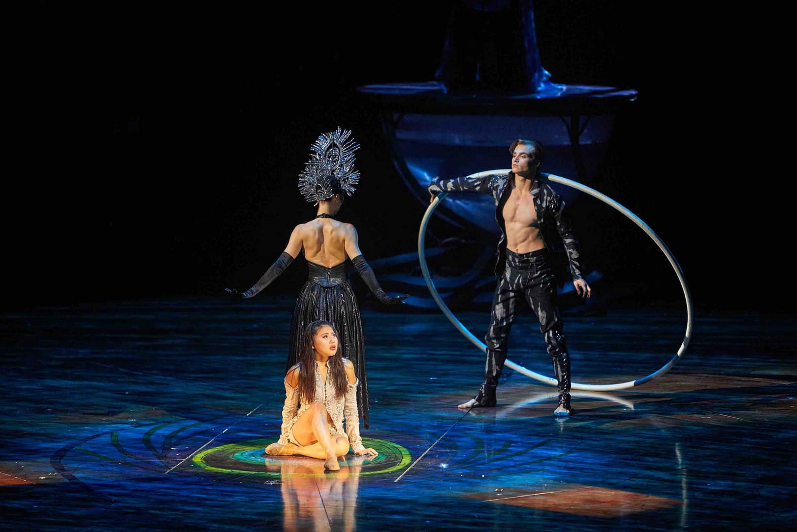 Oscar Kaufmann Cyr Wheel in Amaluna vom Cirque du Soleil
